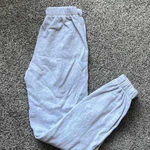 Light grey brandy Melville sweatpants